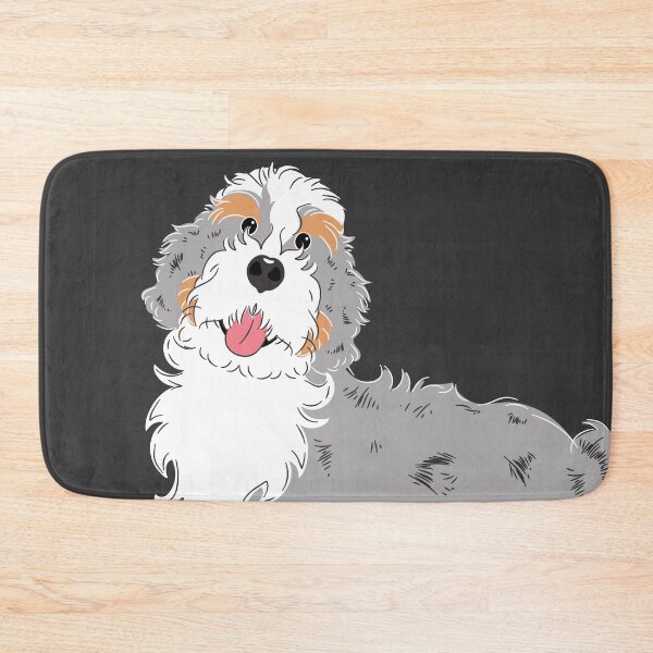 Item preview, Merle Bernedoodle designed and sold by Lulupainting.