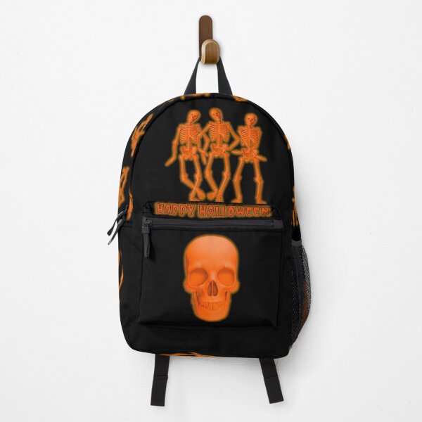 Item preview, Happy Halloween Skeleton Dance(orange) designed and sold by LRGraphics.