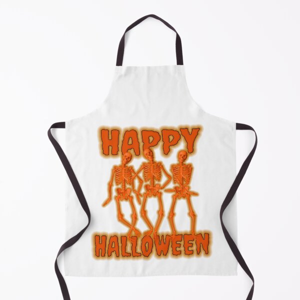 Item preview, Happy Halloween Skeleton Dance(orange) designed and sold by LRGraphics.