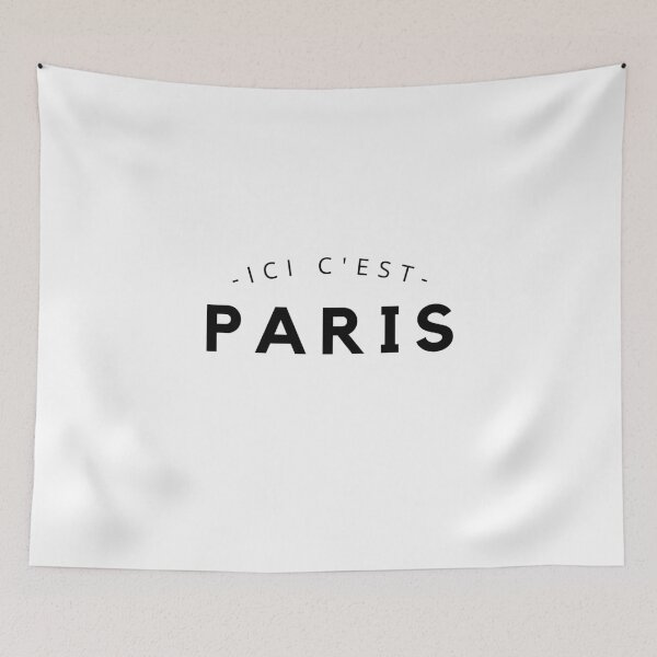 Aperçu de l'œuvre ICI C'EST PARIS créée et vendue par Coczzi.