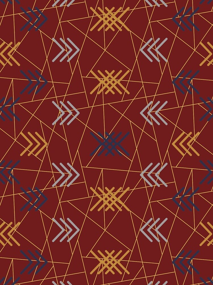Thumbnail 4 of 4, iPhone Case, Intersection Geometric Pattern designed and sold by Taleahsdesigns.
