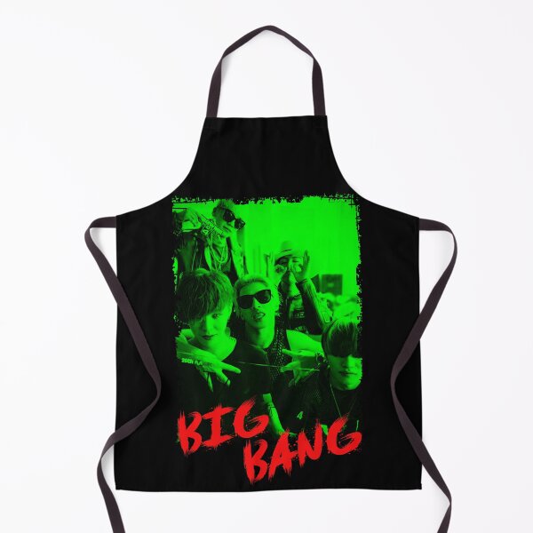 Item preview, BigBang Kpop Group Members Green Korean Kpop RGB Color Design designed and sold by Piosenka Art.