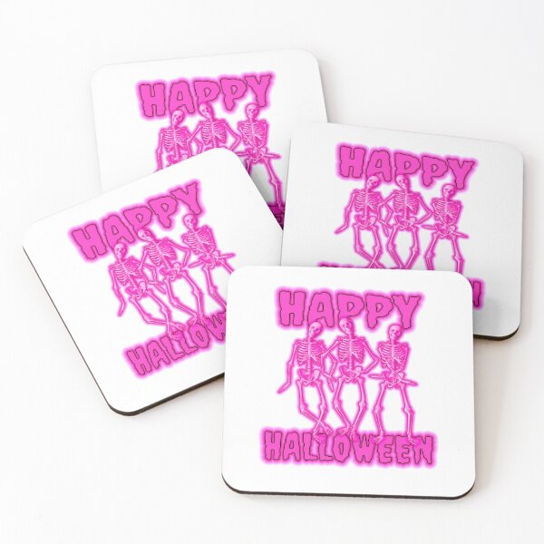 Item preview, Happy Halloween Skeleton Dance(pink) designed and sold by LRGraphics.