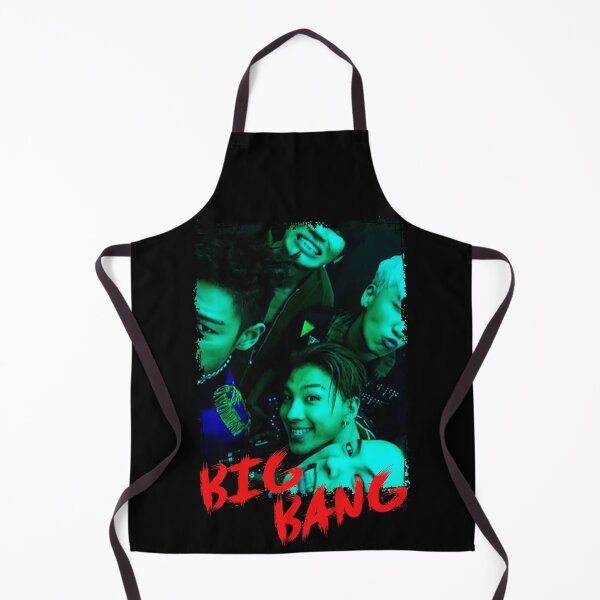 Item preview, BigBang Kpop Group Members Blue Korean Kpop RGB Color Design designed and sold by Piosenka Art.