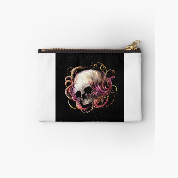 Item preview, skull candy flowers in space| Perfect Gift | Kissing Booth Git designed and sold by cathytori.