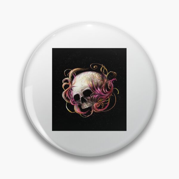Item preview, skull candy flowers in space| Perfect Gift | Kissing Booth Git designed and sold by cathytori.