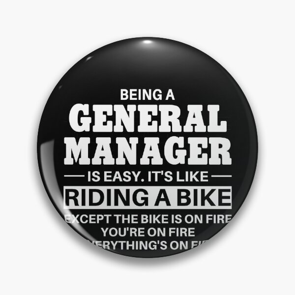 Item preview, General Manager Riding A Bike designed and sold by clickmostro.