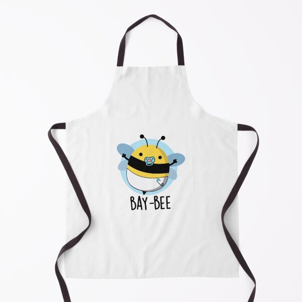 Item preview, Bay-bee Funny Baby Bee Pun designed and sold by punnybone.