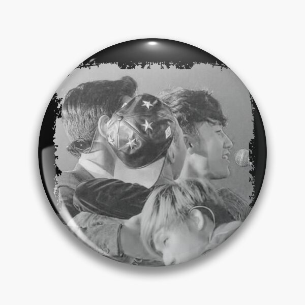 Item preview, BigBang Kpop Group Members black and white Korean Kpop RGB Color Design designed and sold by Piosenka Art.