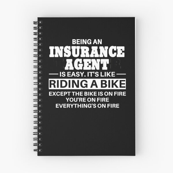 Item preview, Insurance Agent Riding A Bike designed and sold by clickmostro.