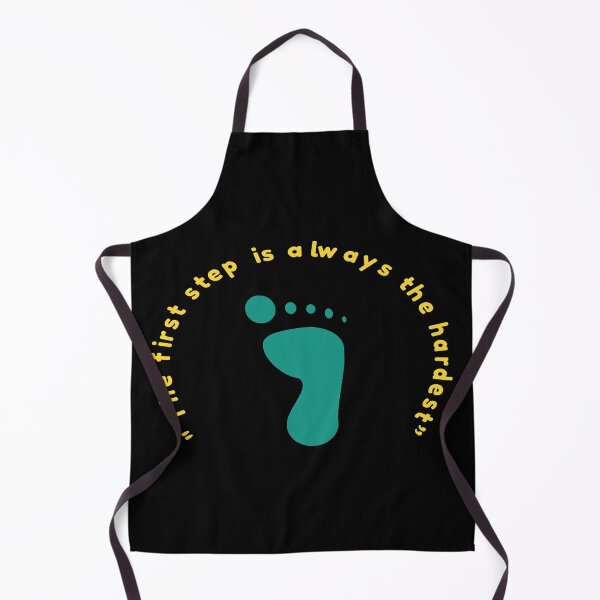 Item preview, The First Step Is Always the Hardest designed and sold by Samtorio.