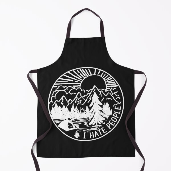 Item preview, I Hate People I Love Camping designed and sold by SukhvinderK.