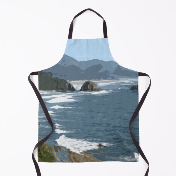 Item preview, Oregon Coast PaperCut Graphic designed and sold by btchabot.