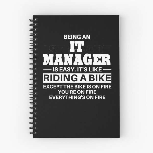 Item preview, IT Manager Riding A Bike designed and sold by clickmostro.