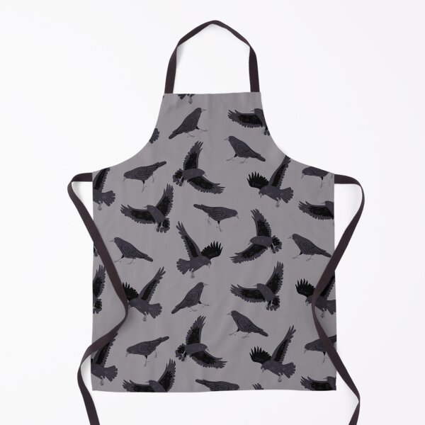 Item preview, pattern with crows designed and sold by burbura.