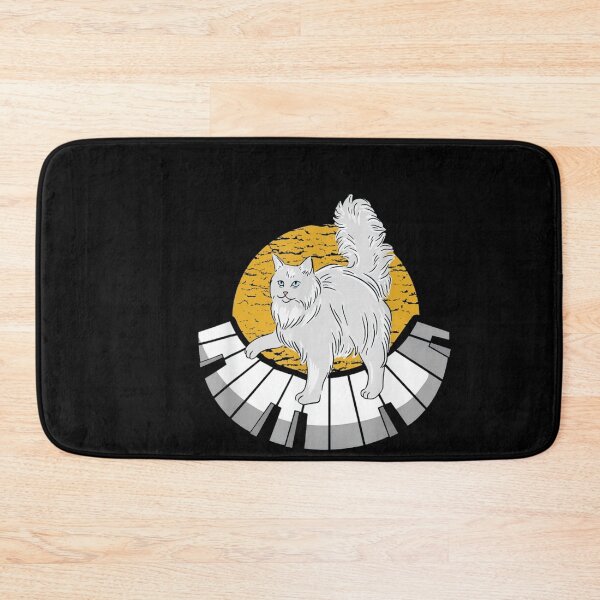 Item preview, Cat Piano Player Pianist Keyboard designed and sold by hilllhvdclark.