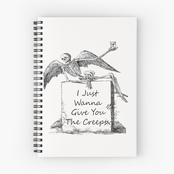Item preview, I Just Wanna Give You The Creeps - funny spooky Halloween gifts for October designed and sold by merchfun2.