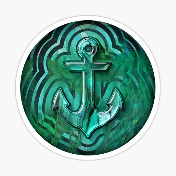 Glass Anchor 3 Sticker