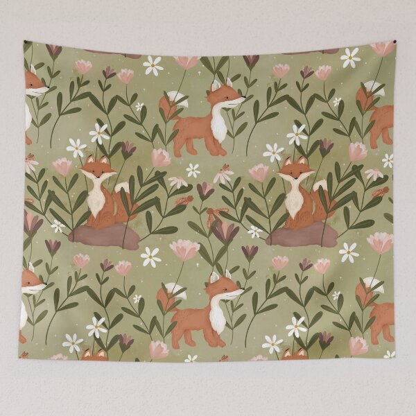 Item preview, Fox in the Meadow designed and sold by OranelloDesigns.