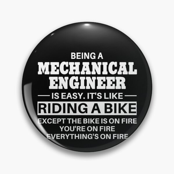 Item preview, Mechanical Engineer Riding A Bike designed and sold by clickmostro.