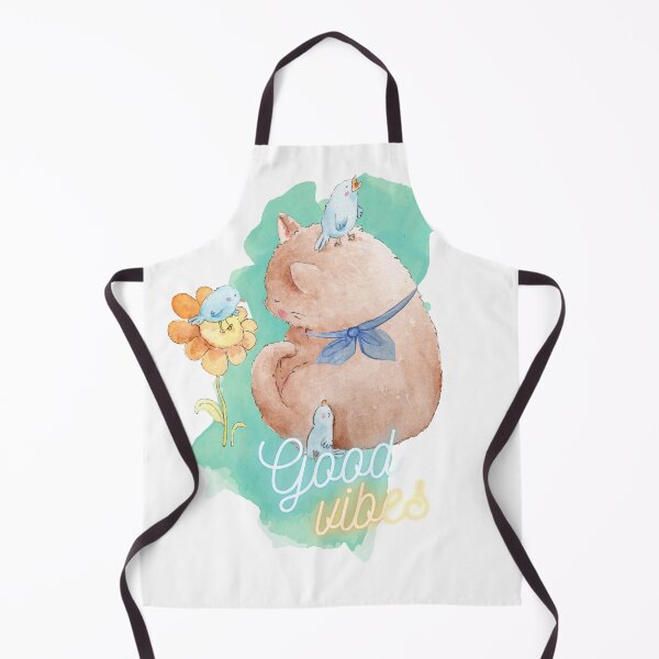Item preview, Good vibes kitty designed and sold by craftduck.