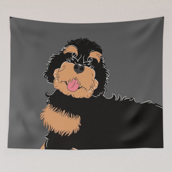 Item preview, Phantom Bernedoodle designed and sold by Lulupainting.