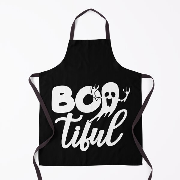 Item preview, Bootiful - Halloween - Black and White with a Ghost designed and sold by hasbeenz.