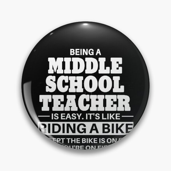 Item preview, Middle School Teacher Riding A Bike designed and sold by clickmostro.