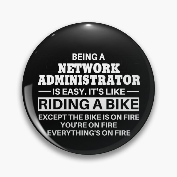 Item preview, Network Administrator Riding A Bike designed and sold by clickmostro.
