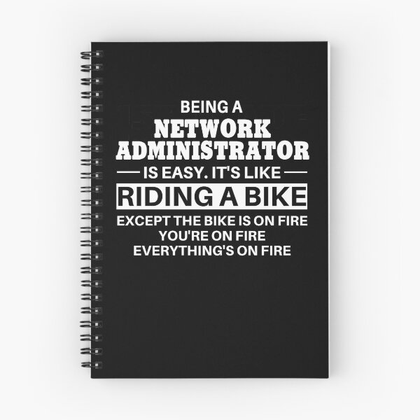 Item preview, Network Administrator Riding A Bike designed and sold by clickmostro.