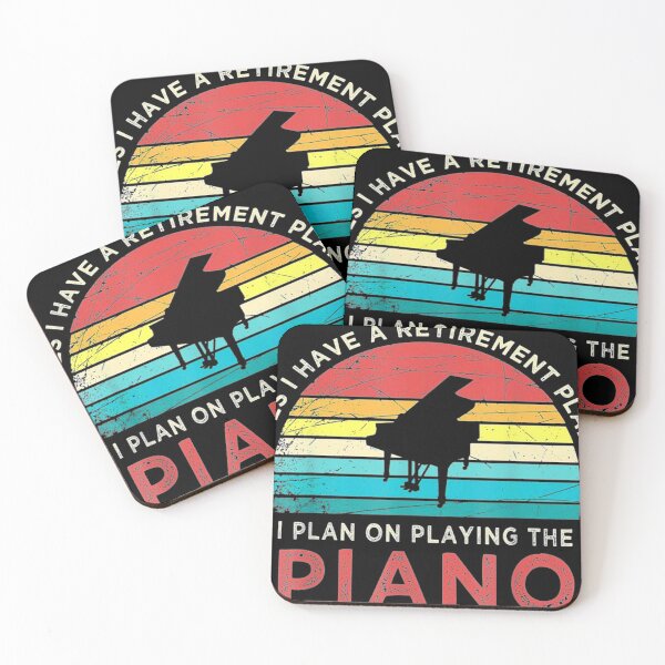 Item preview, Retirement Plan Playing Piano designed and sold by hilllhvdclark.