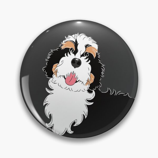 Item preview, Tri Color Bernedoodle designed and sold by Lulupainting.