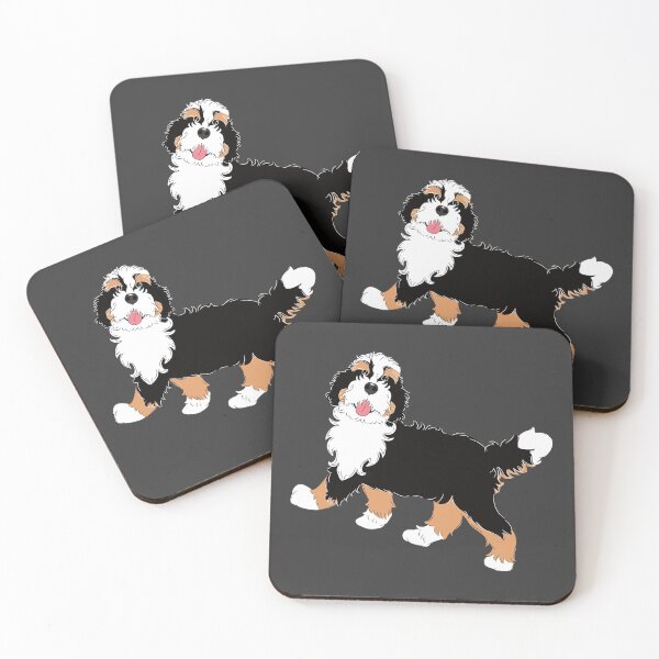 Item preview, Tri Color Bernedoodle designed and sold by Lulupainting.
