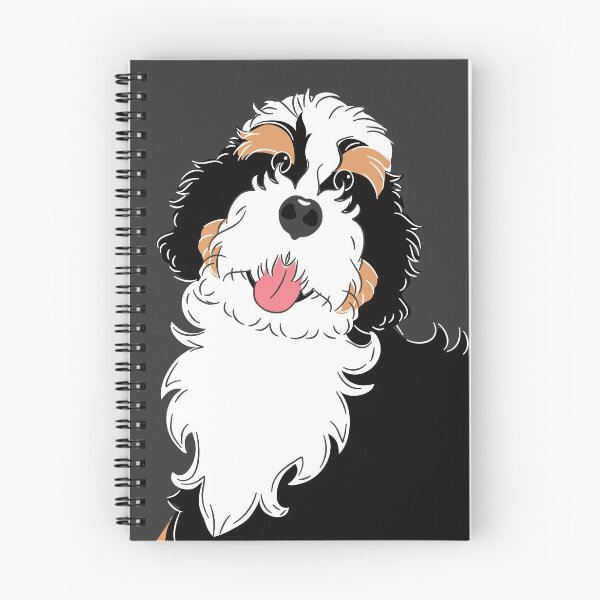 Item preview, Tri Color Bernedoodle designed and sold by Lulupainting.