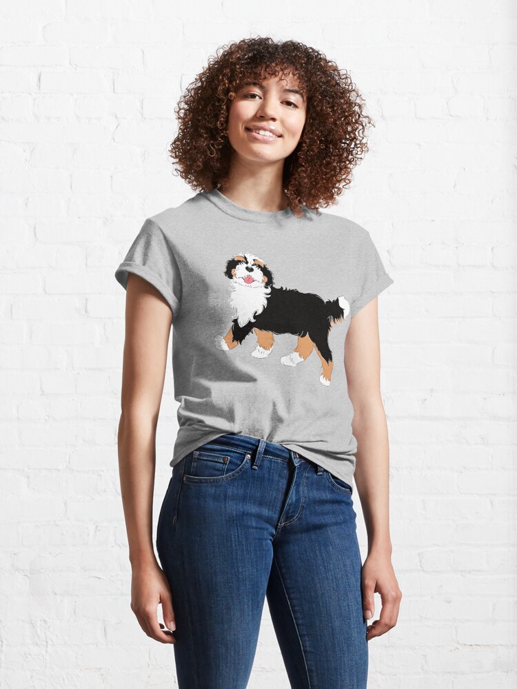 Disover Tri Color Bernedoodle | Classic T-Shirt