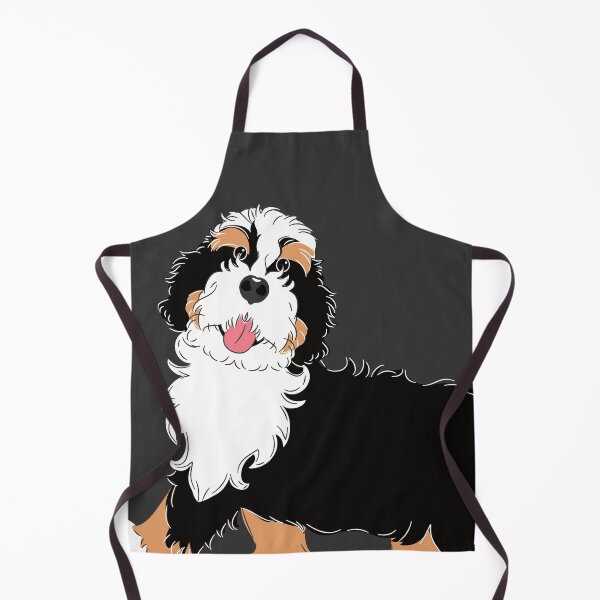 Item preview, Tri Color Bernedoodle designed and sold by Lulupainting.