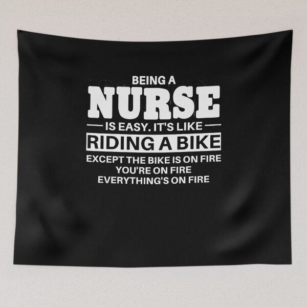 Item preview, Nurse Riding A Bike designed and sold by clickmostro.