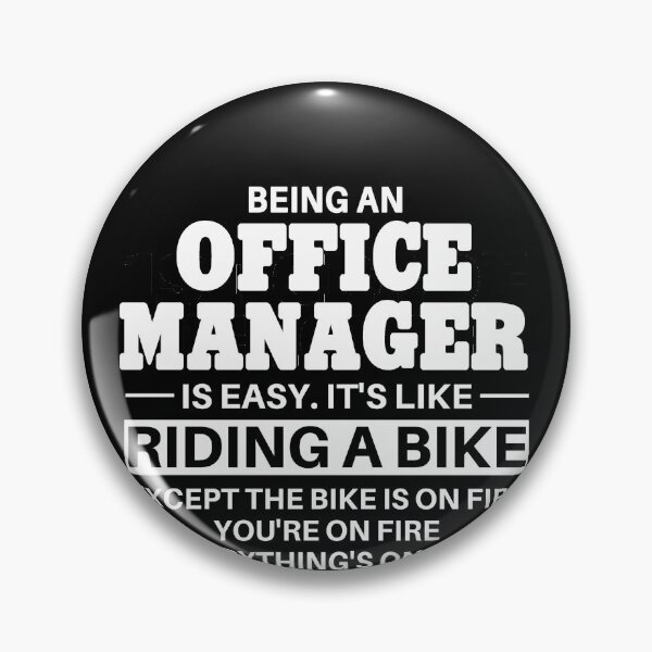 Item preview, Office Manager Riding A Bike designed and sold by clickmostro.