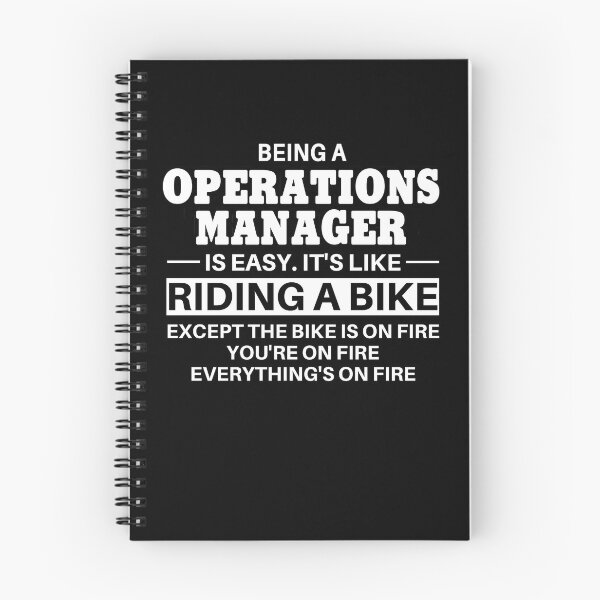 Item preview, Operations Manager Riding A Bike designed and sold by clickmostro.