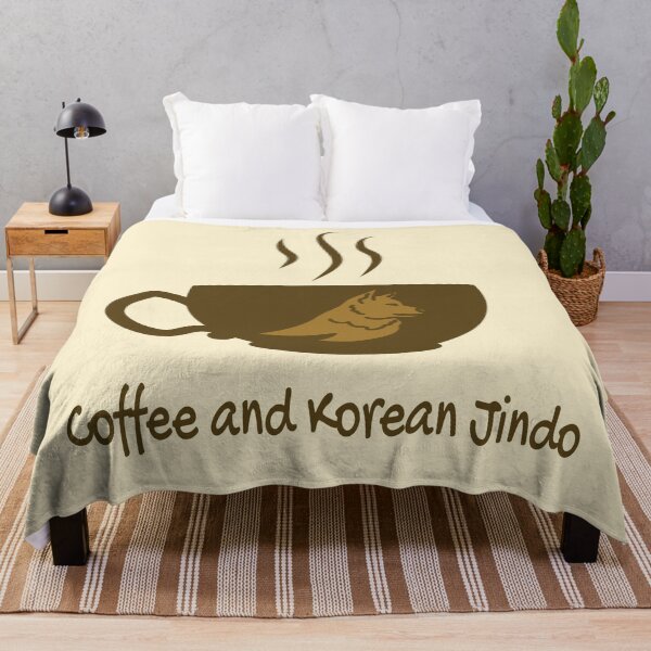 Item preview, Coffee and Korean Jindo designed and sold by Crystarowz.
