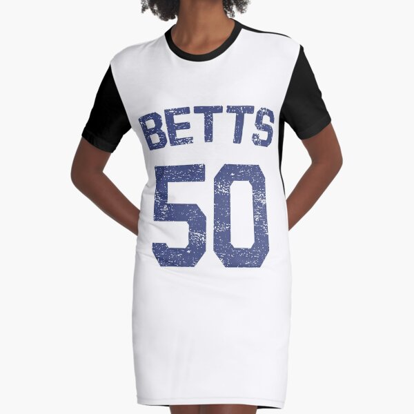 Mookie Betts - Baseball Art - Mookie - Nickname Jersey - Distressed  Graphic T-Shirt Dress for Sale by Nick Starn