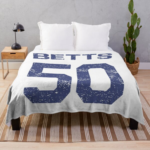 Mookie Betts Cartoon Fleece Blanket