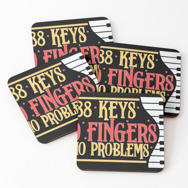 Item preview, 88 Keys 10 Fingers No Problems Piano designed and sold by hilllhvdclark.