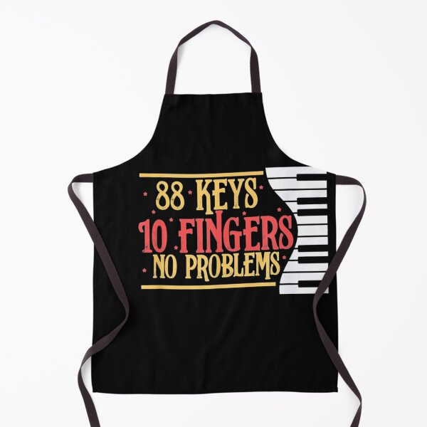 Item preview, 88 Keys 10 Fingers No Problems Piano designed and sold by hilllhvdclark.