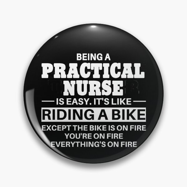 Item preview, Practical Nurse Riding A Bike designed and sold by clickmostro.