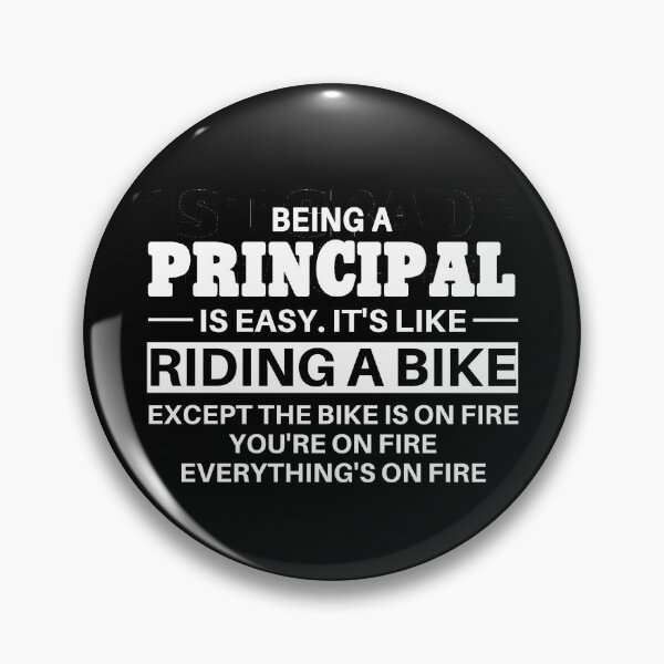 Item preview, Principal Riding A Bike designed and sold by clickmostro.