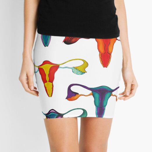 Utereses of every color Mini Skirt
