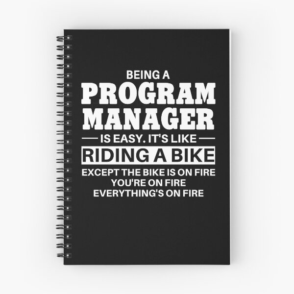 Item preview, Program Manager Riding A Bike designed and sold by clickmostro.