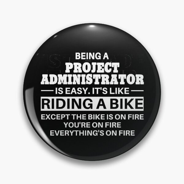 Item preview, Project Administrator Riding A Bike designed and sold by clickmostro.