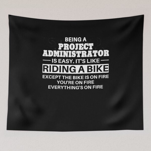 Item preview, Project Administrator Riding A Bike designed and sold by clickmostro.